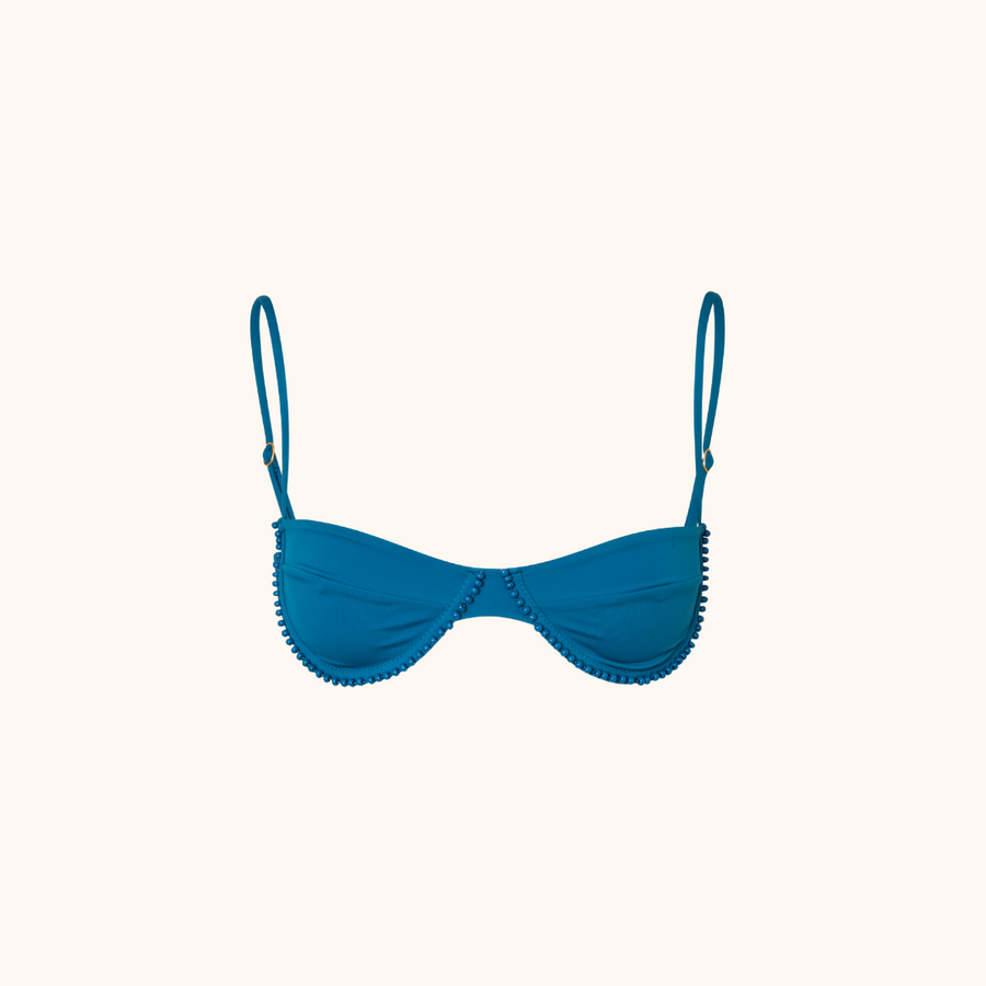 'French Blue' Bikini Top