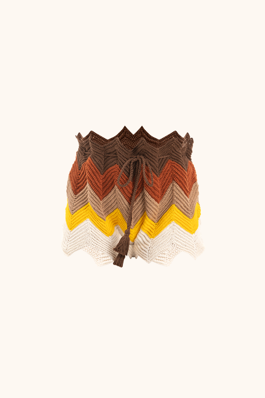 'Zigzag' Crochet Shorts