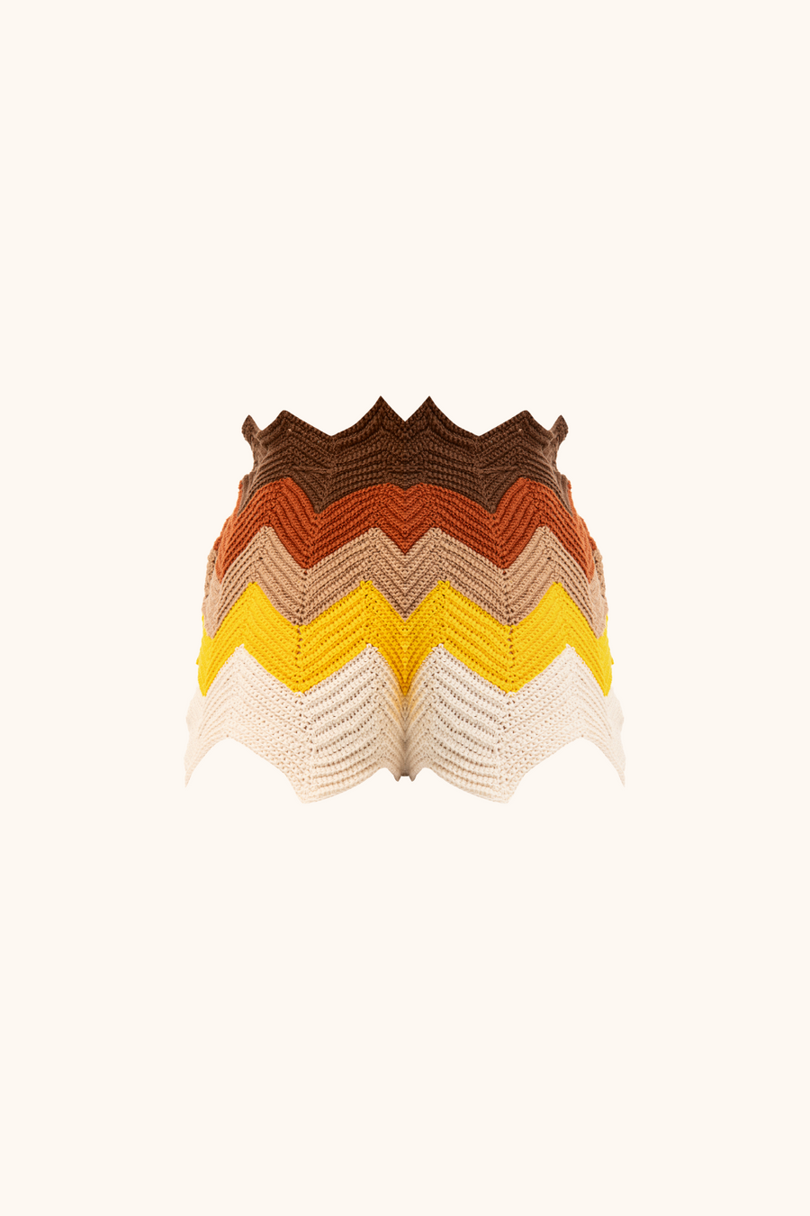'Zigzag' Crochet Shorts