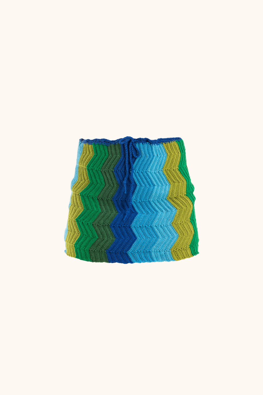 'Blue Ocean' Crochet Skirt