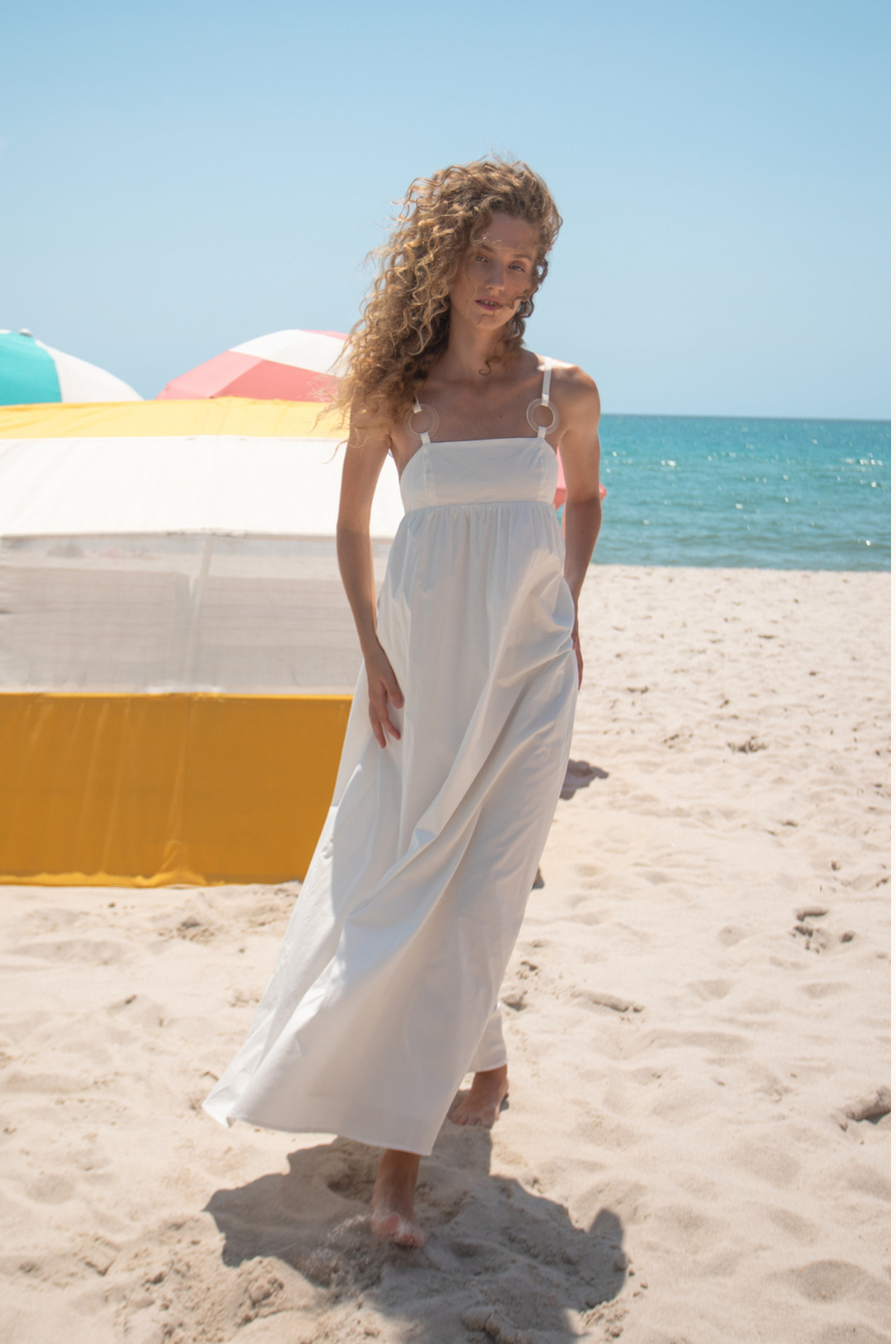 Bahama White Maxi Dress