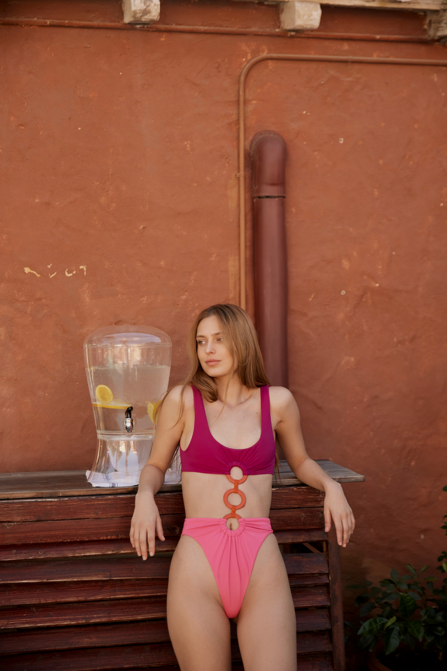 'Pink Cherry' One Piece