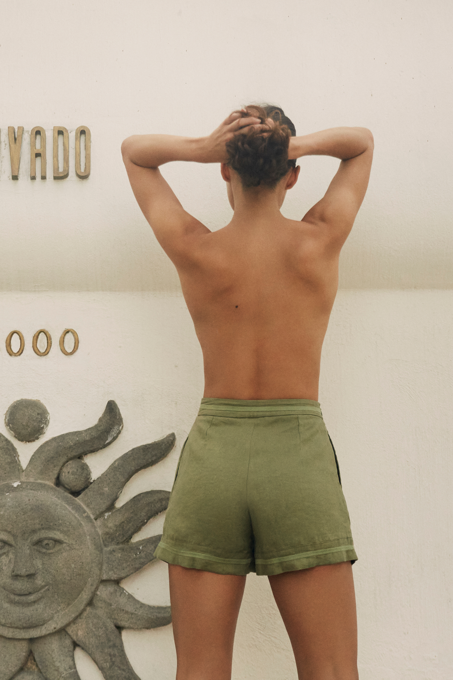 'Hippie Olive' Shorts Reloaded